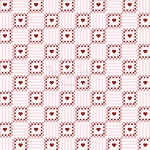 Charming Hearts Seamless Pattern preview 1