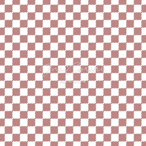 Red and White Checkered Seamless Pattern preview 1
