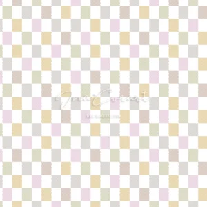 Pastel Checkerboard Seamless Pattern preview 1