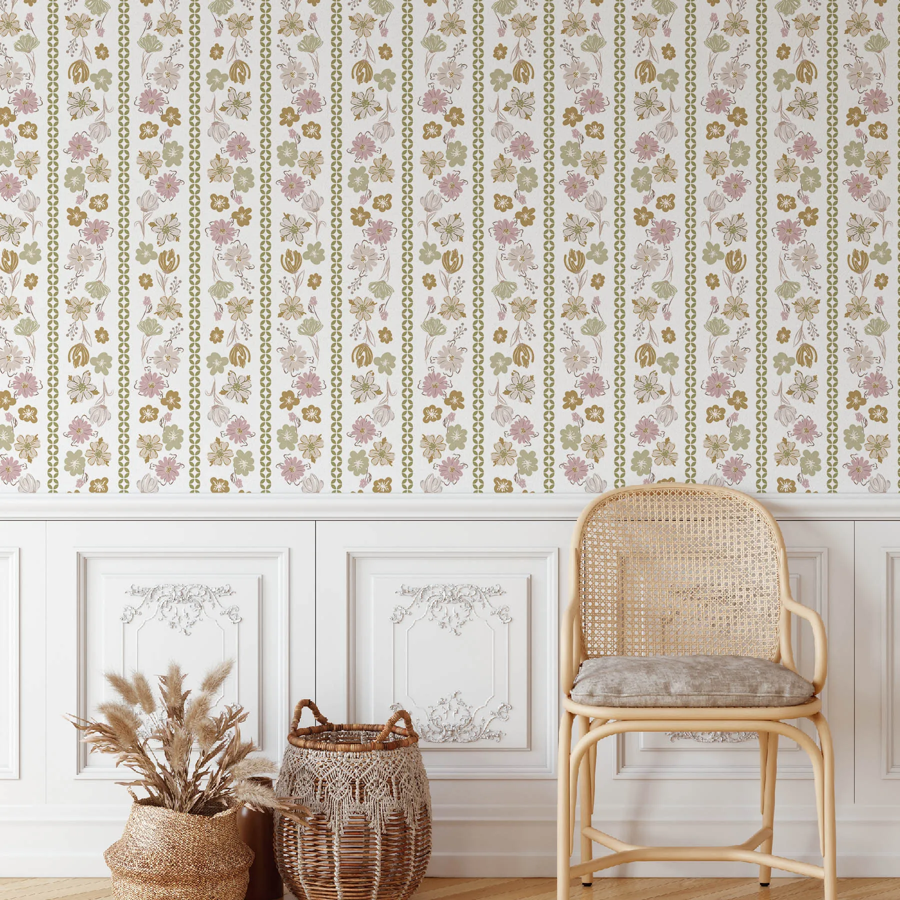 Floral Delight Seamless Pattern 2 preview 4