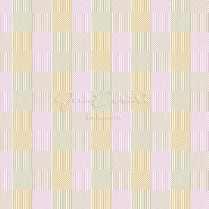 Pastel Stripes and Checks Seamless Pattern preview 1