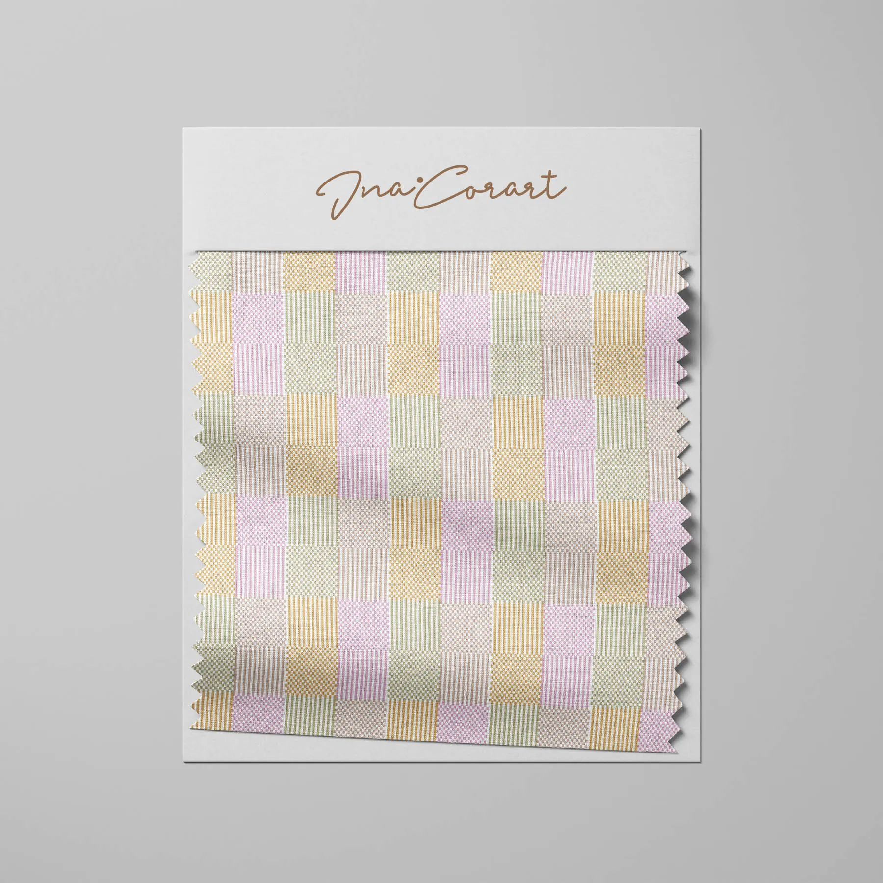 Pastel Stripes and Checks Seamless Pattern preview 3