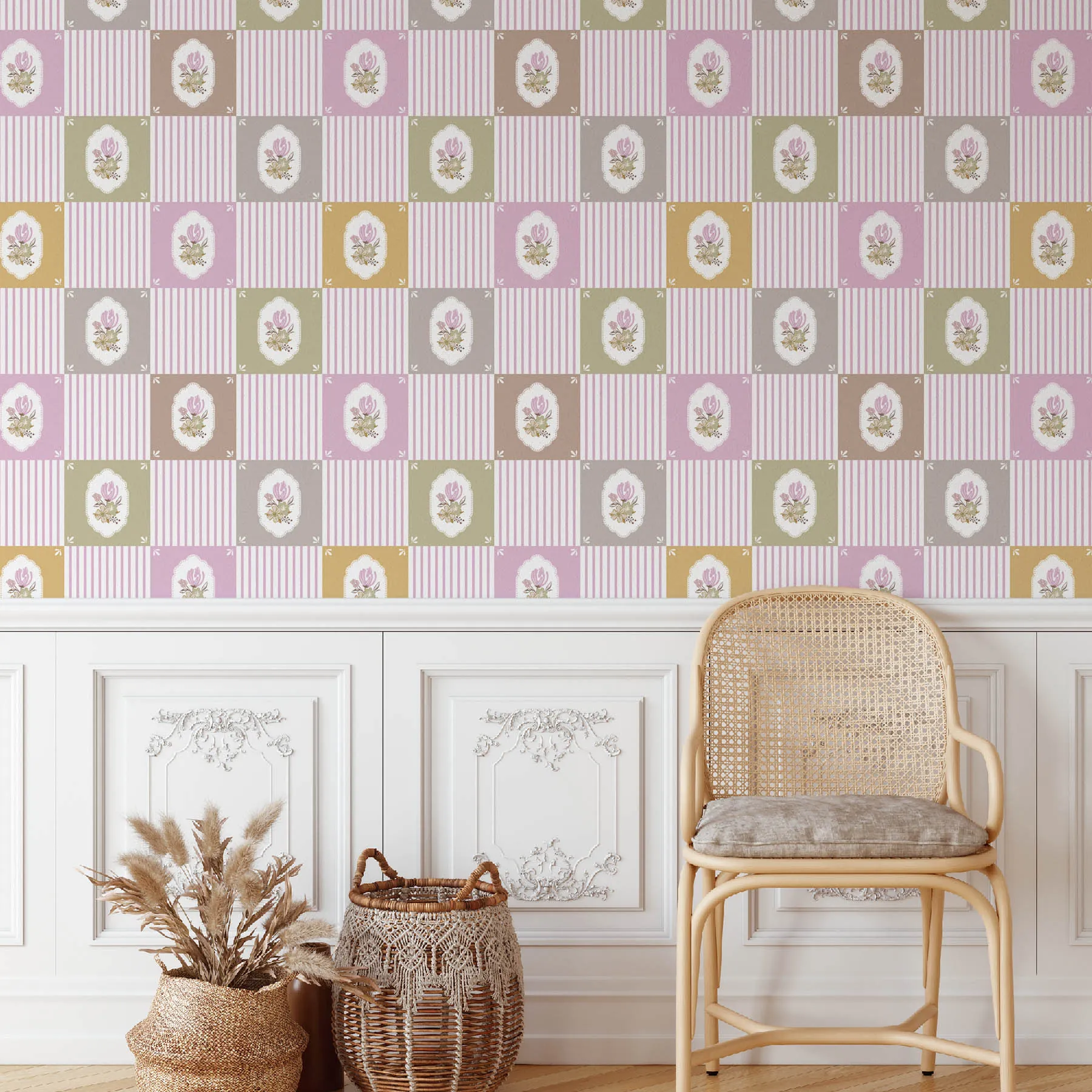 Floral Vintage Seamless Pattern preview 4