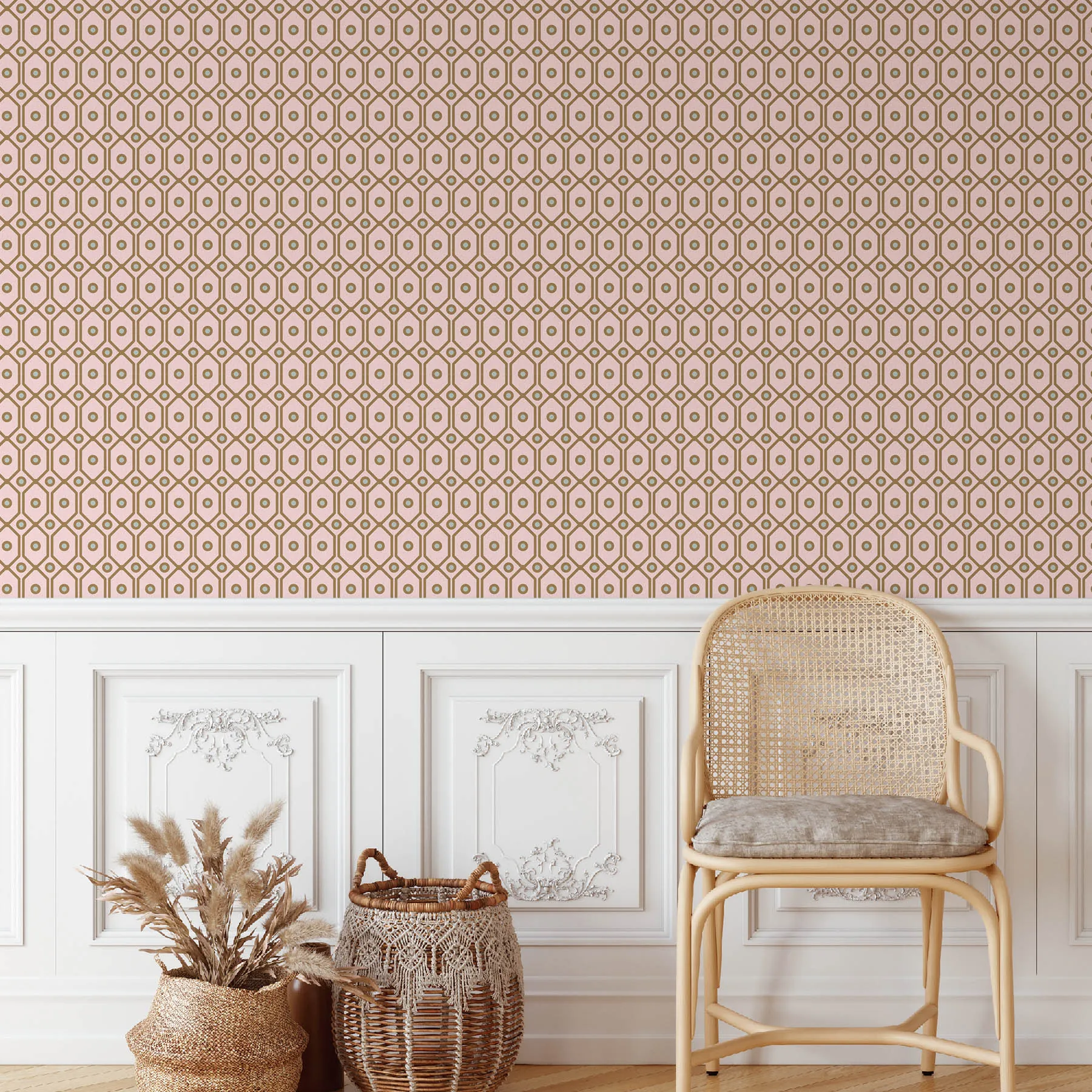 Elegant Geometric Repeat Pattern preview 4