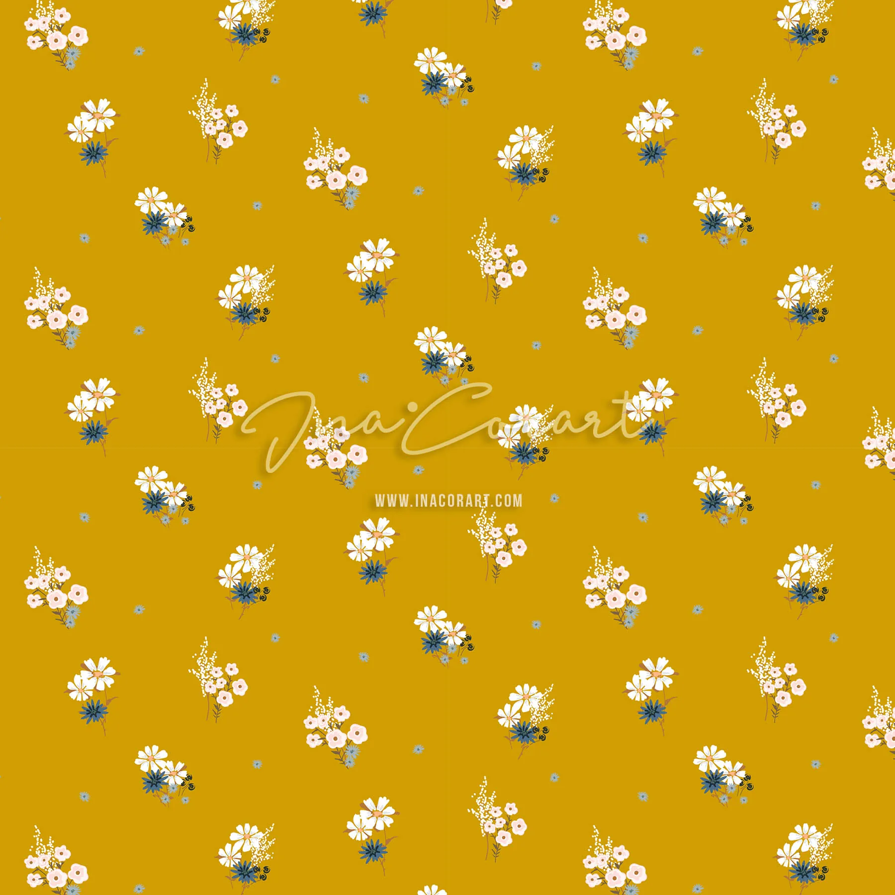 Charming Floral Seamless Pattern preview 1