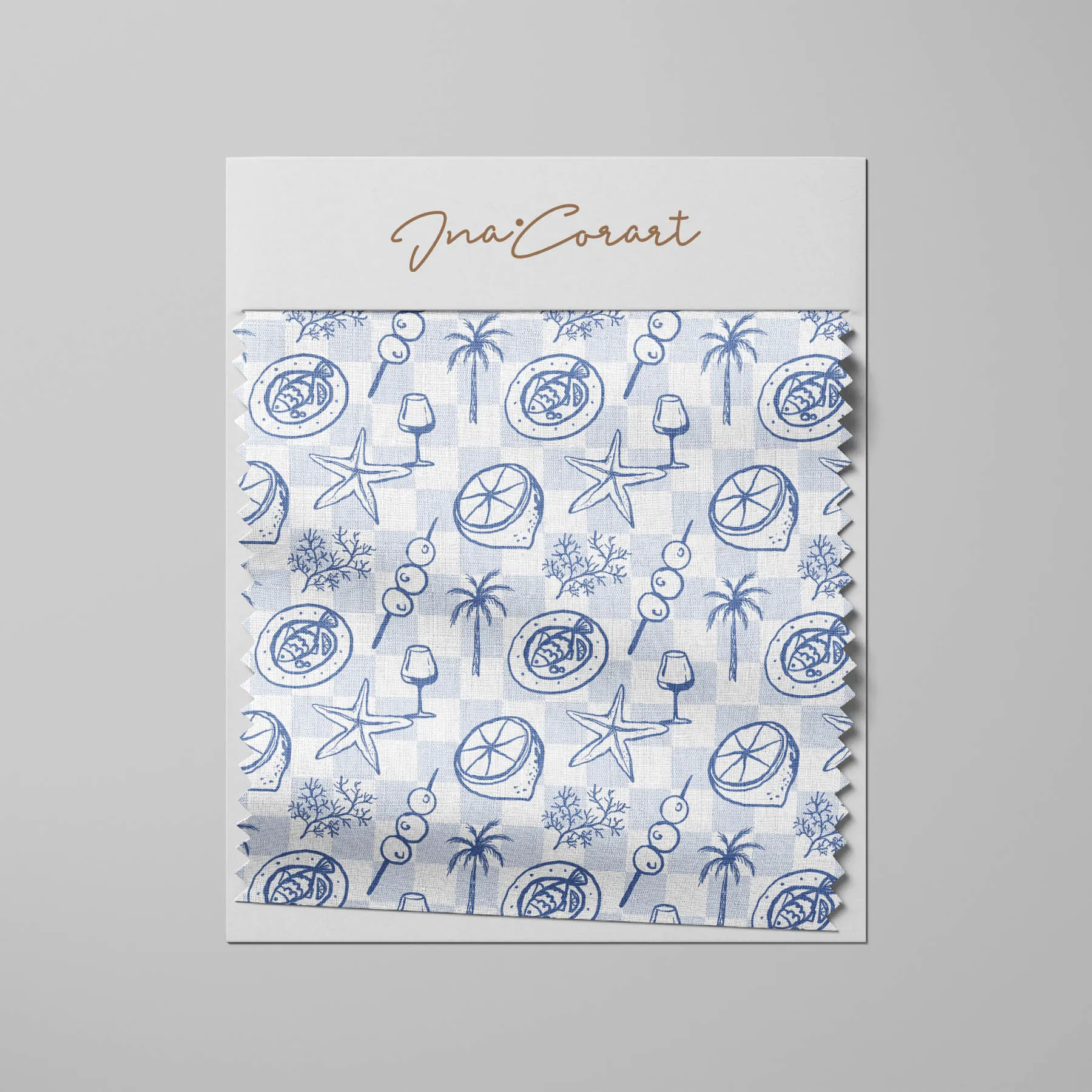 Coastal Vibes Seamless Pattern preview 3