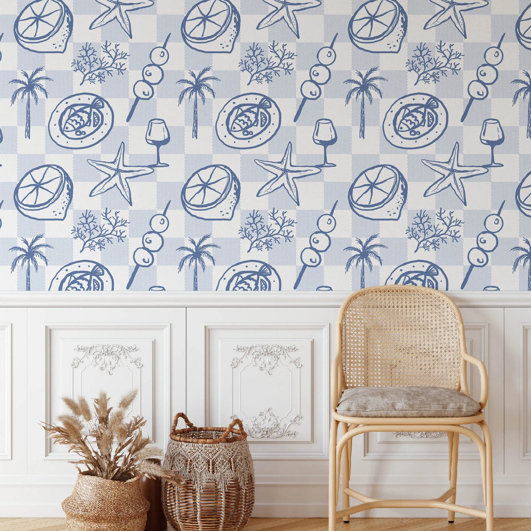 Coastal Vibes Seamless Pattern preview 4