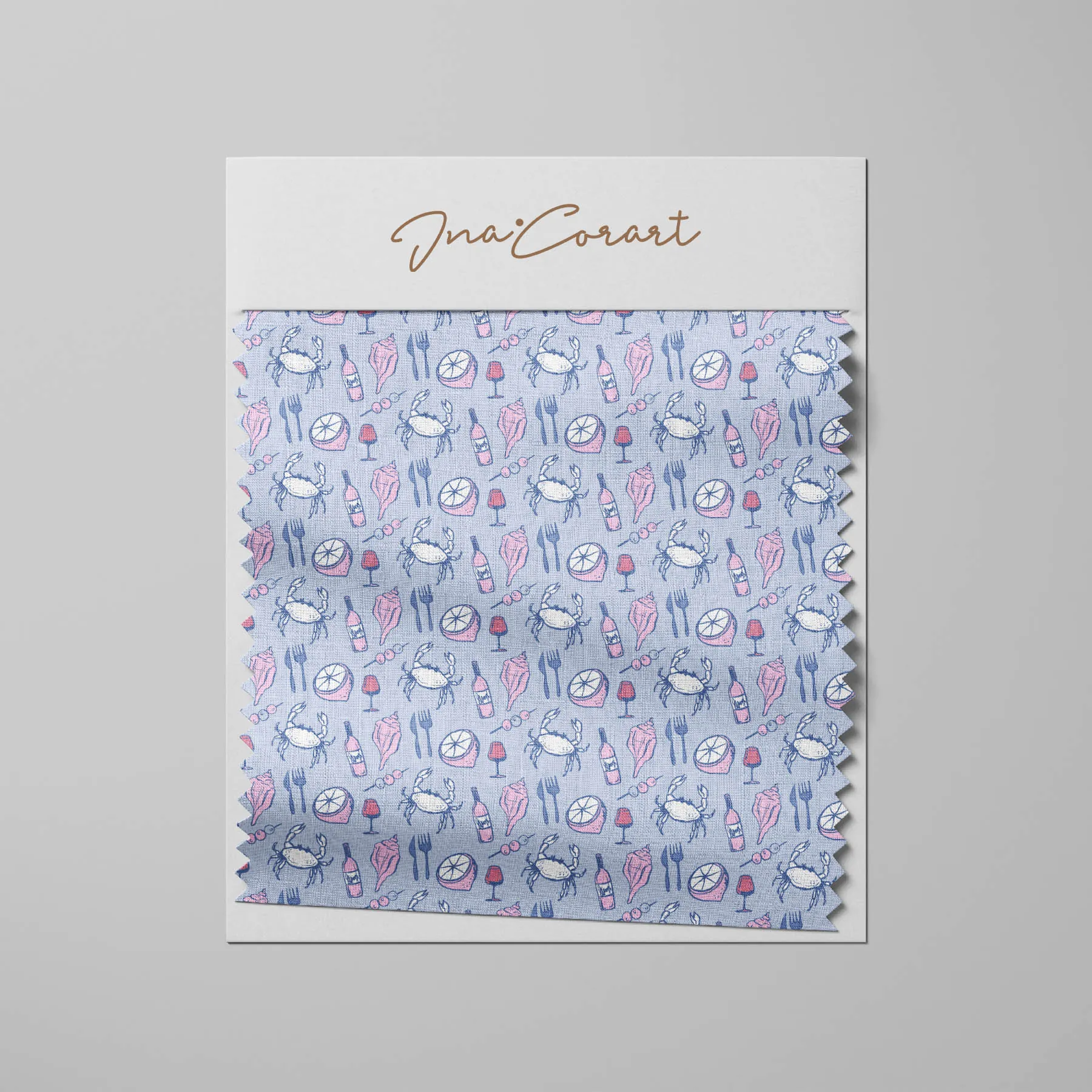 Coastal Delights Seamless Pattern preview 3