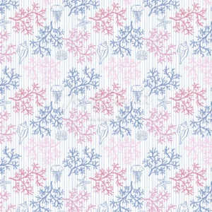 Coral Reef Seamless Pattern preview 1