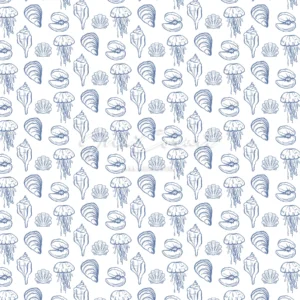 Ocean Life Seamless Pattern preview 1