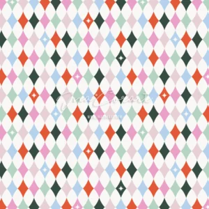 Colorful Diamond Repeat Pattern preview 1