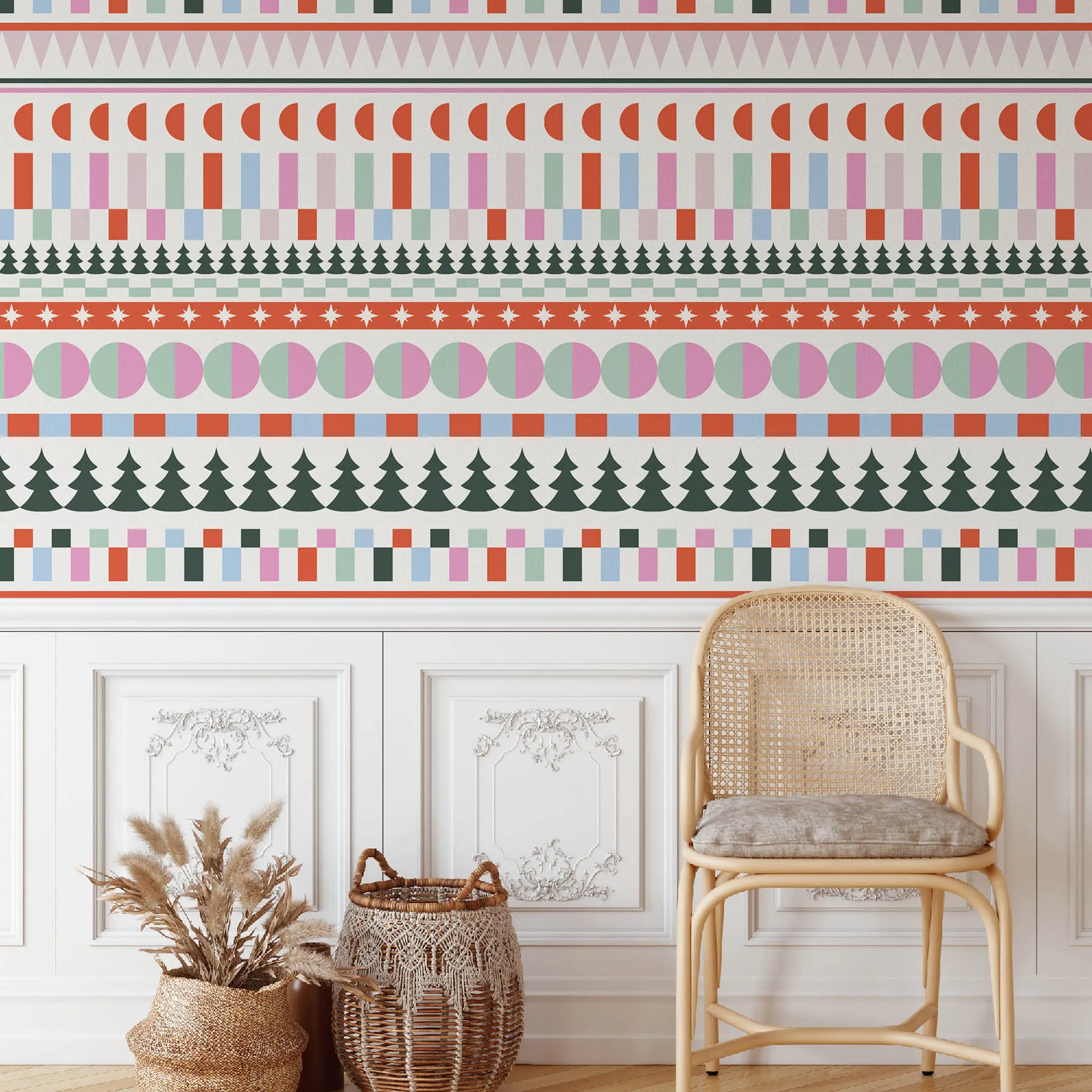 Colorful Geometric Seamless Pattern 2 preview 4