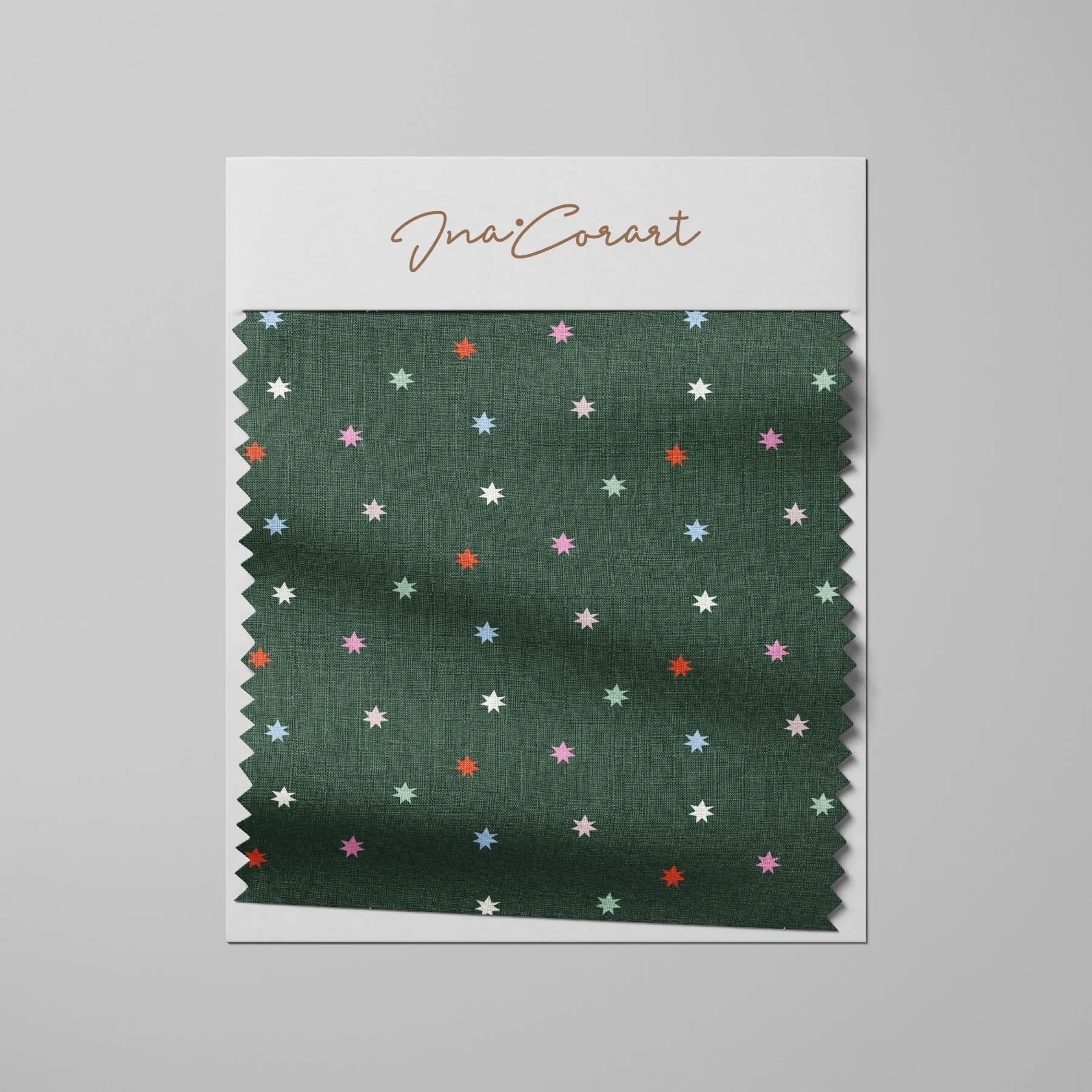 Colorful Star Seamless Pattern 2 preview 3