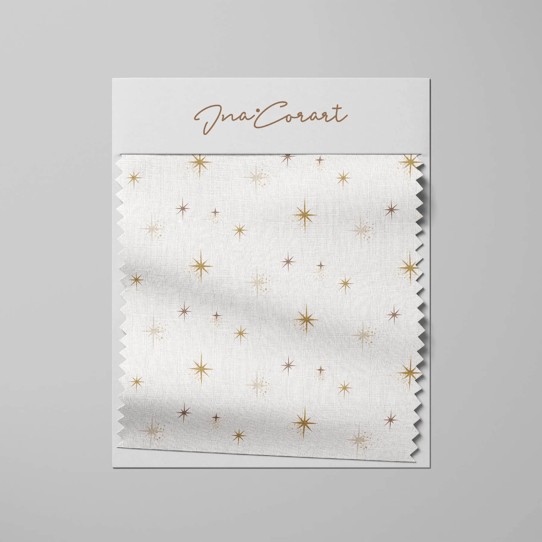 Elegant Gold Star Seamless Pattern preview 3