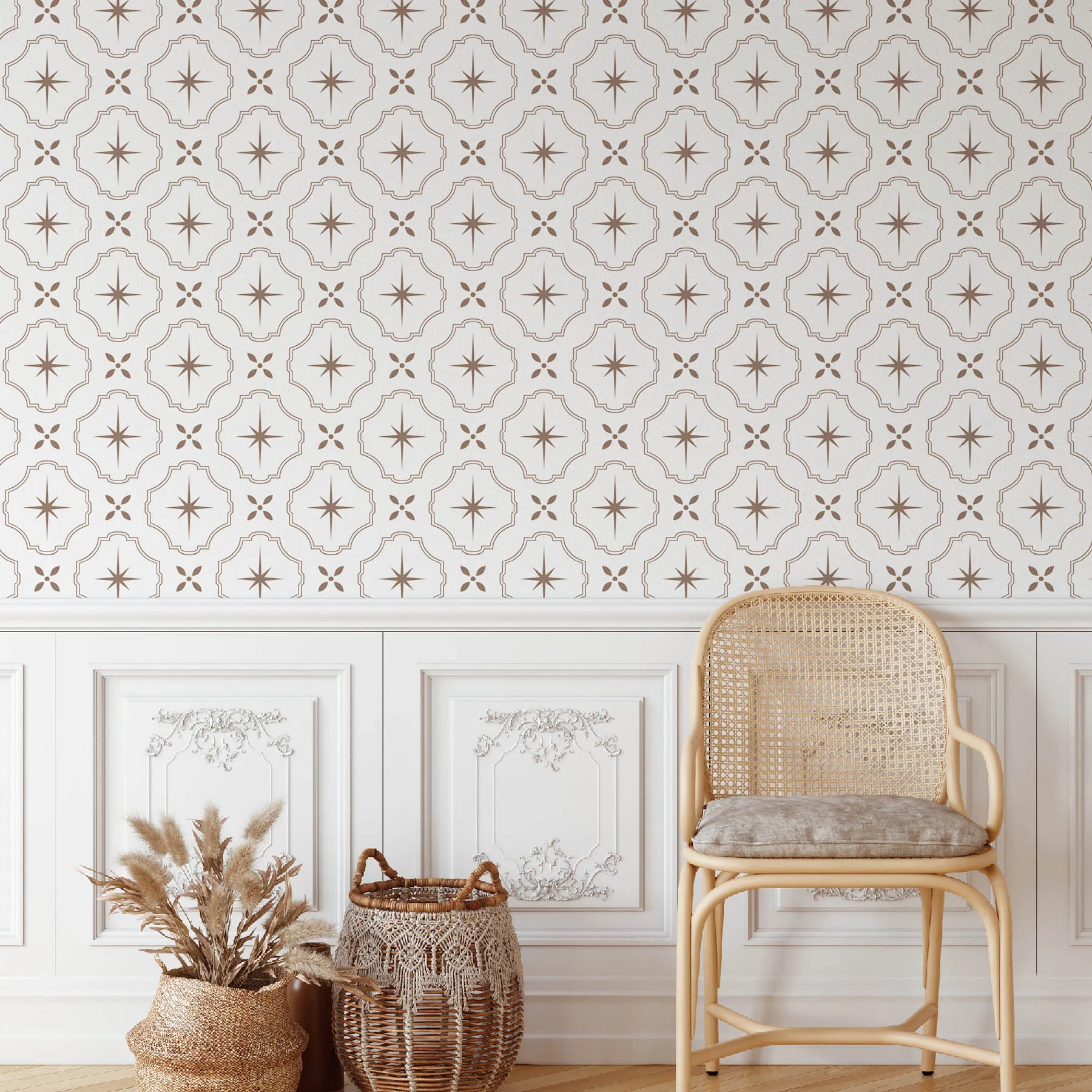 Elegant Starburst Repeat Pattern preview 4