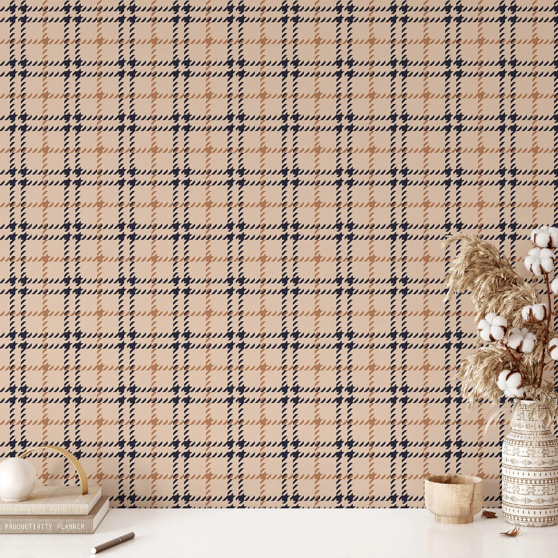 Stylish Houndstooth Seamless Pattern preview 2