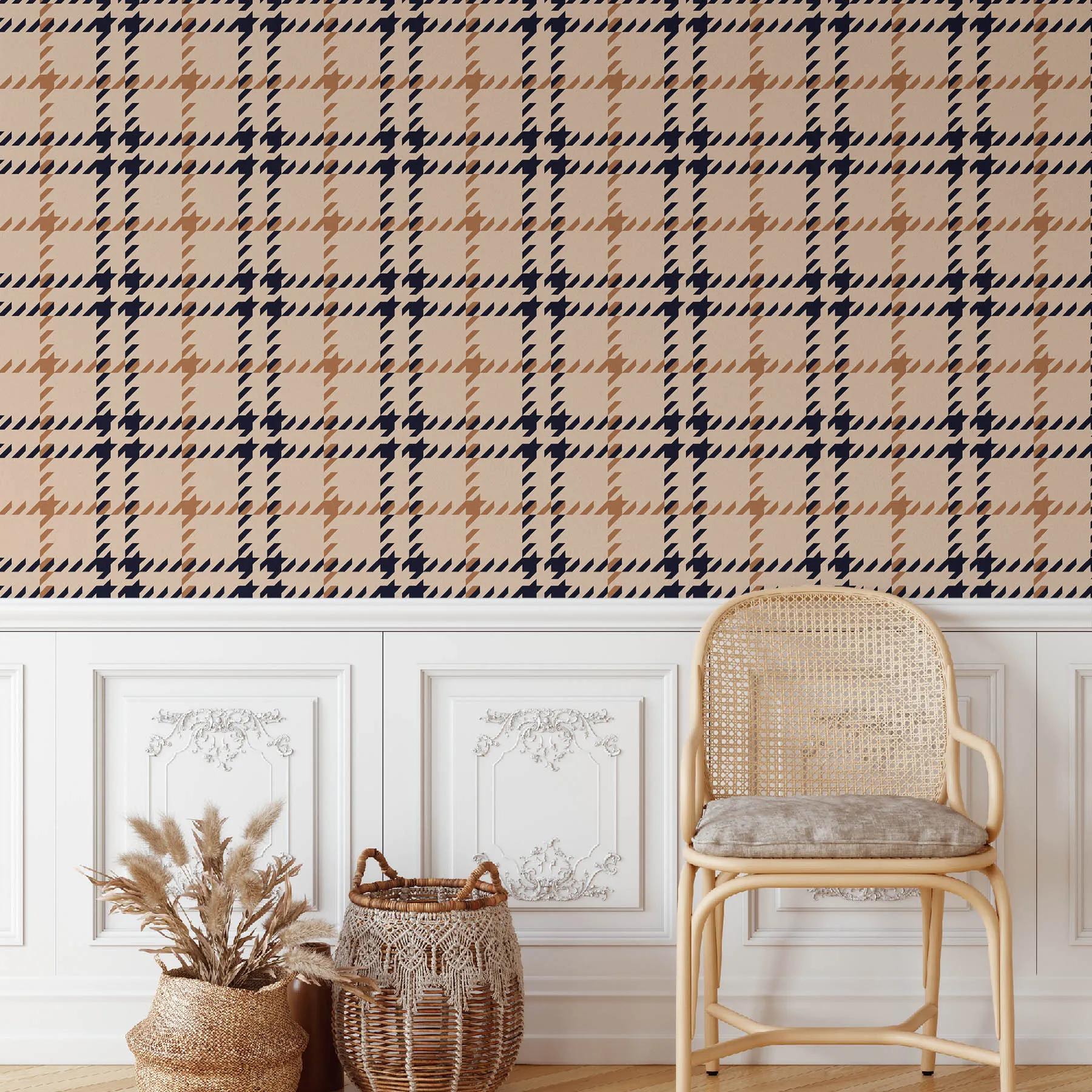 Stylish Houndstooth Seamless Pattern preview 4