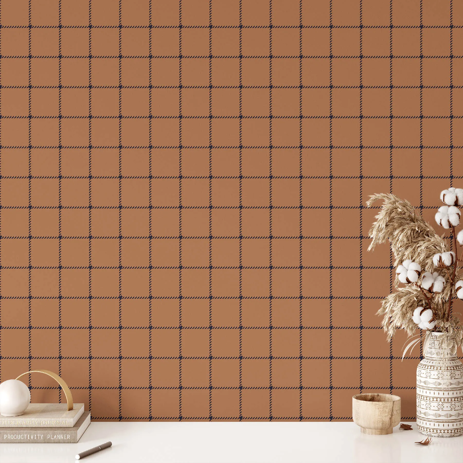 Rustic Brown Seamless Pattern preview 2