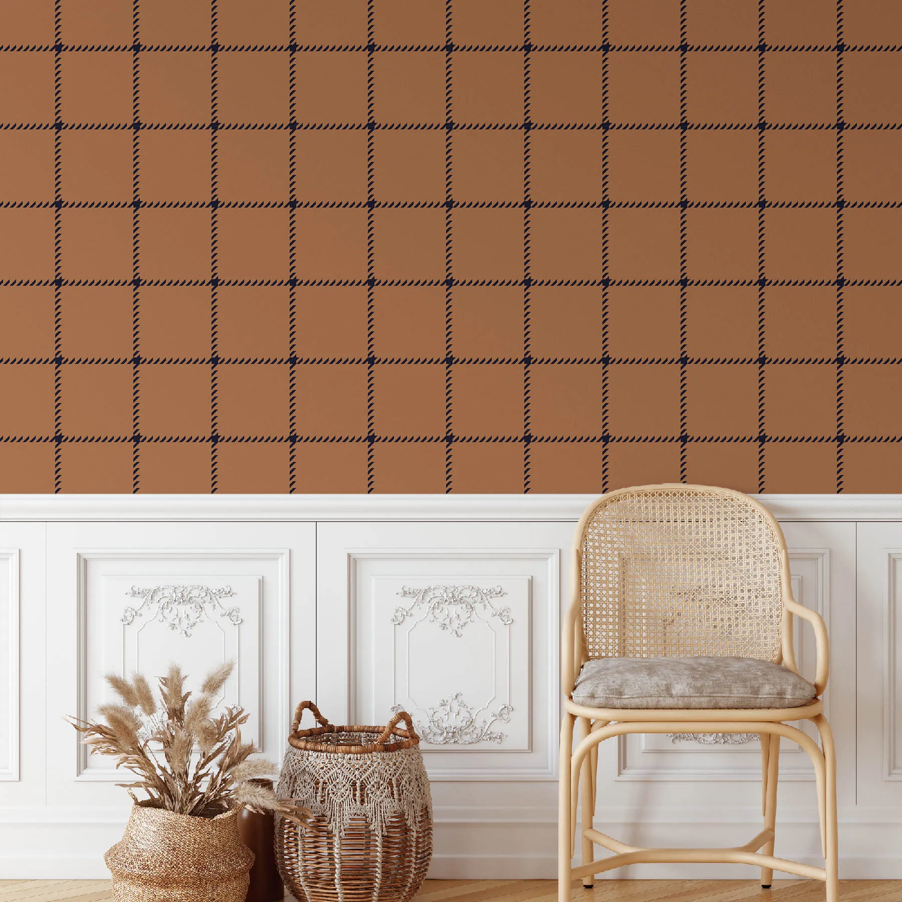 Rustic Brown Seamless Pattern preview 4