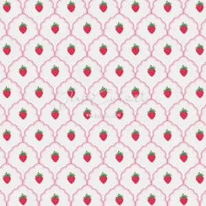 Charming Strawberry Seamless Pattern 2 preview 1