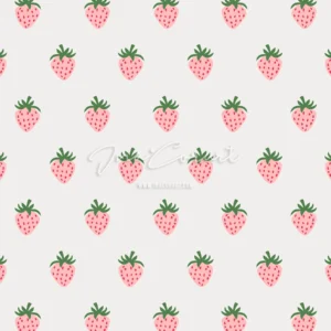 Cute Strawberry Seamless Pattern preview 1