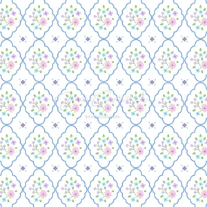 Floral Delight Seamless Pattern 2 preview 1