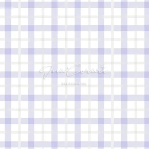 Charming Lavender Checkered Seamless Pattern preview 1
