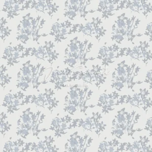 Delicate Blue Floral Seamless Pattern preview 1