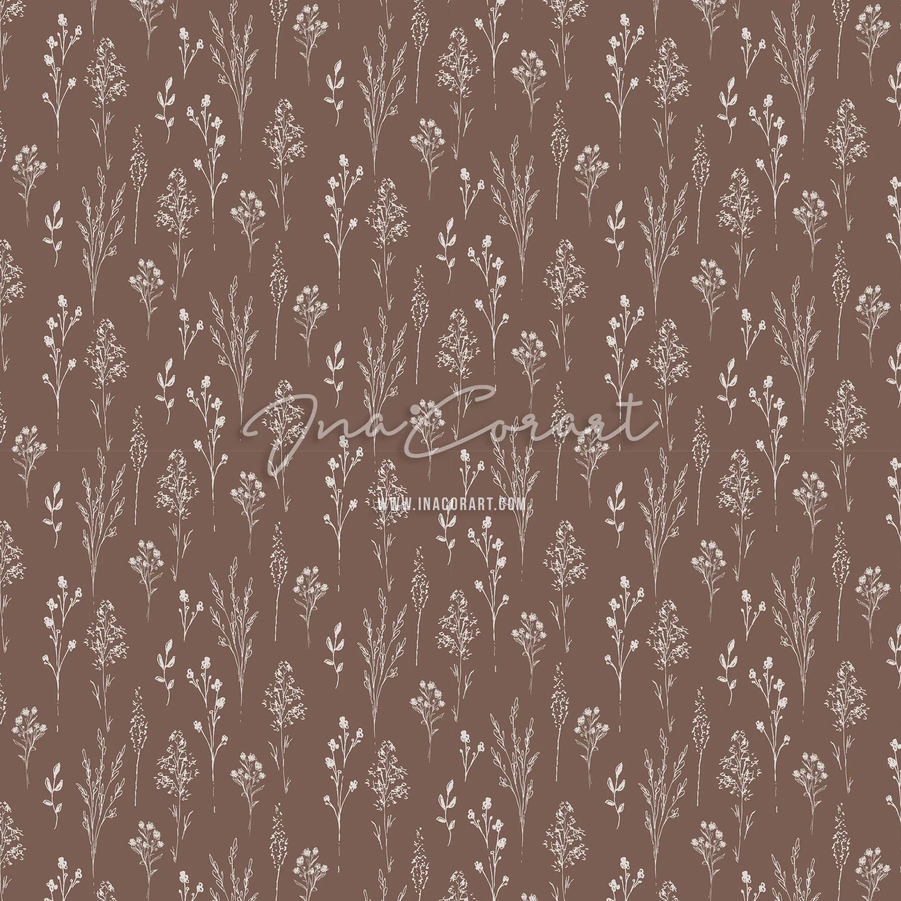 Elegant Floral Seamless Pattern 2 preview 1