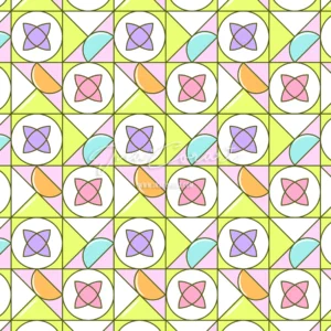 Colorful Geometric Seamless Pattern 2 preview 1