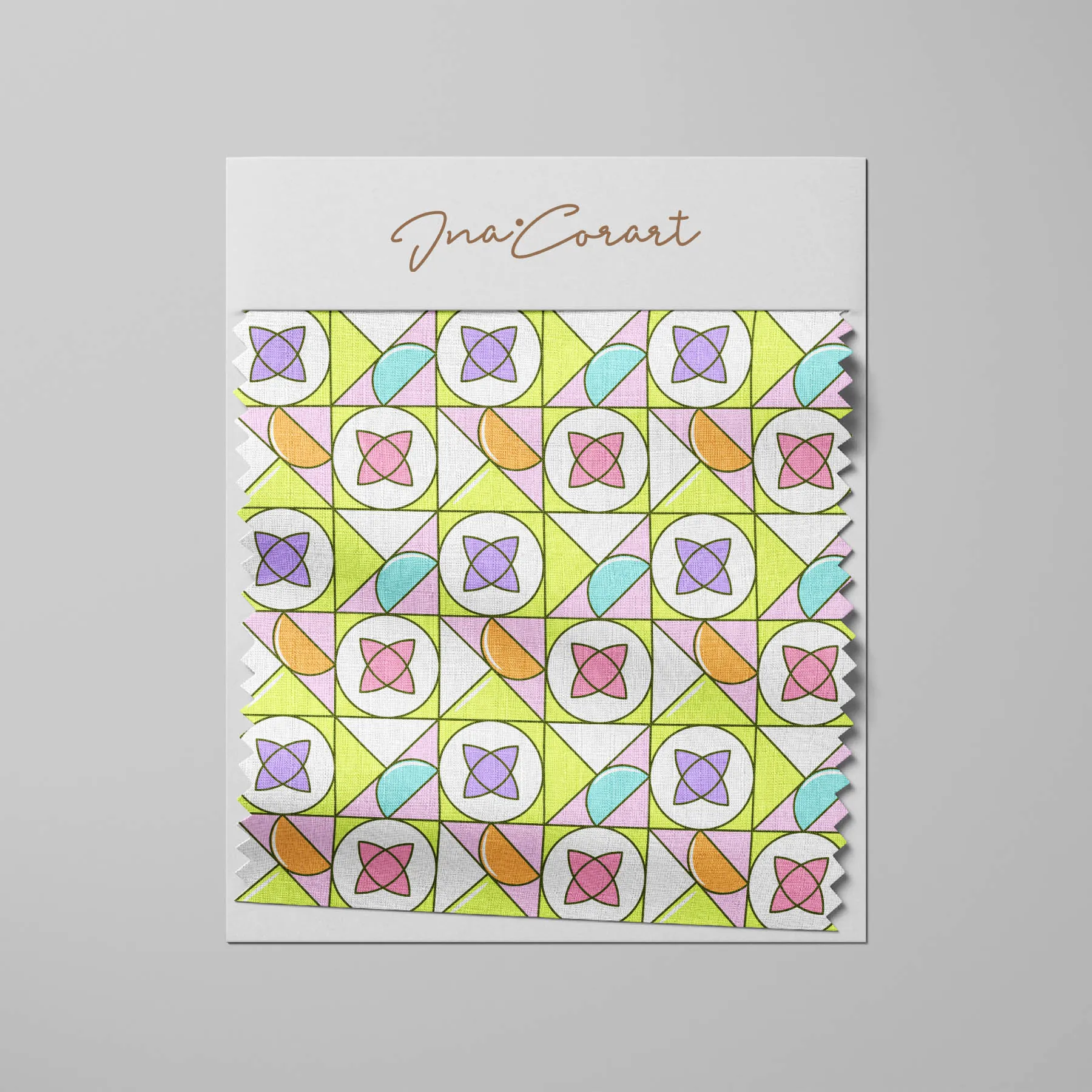 Colorful Geometric Seamless Pattern 2 preview 3