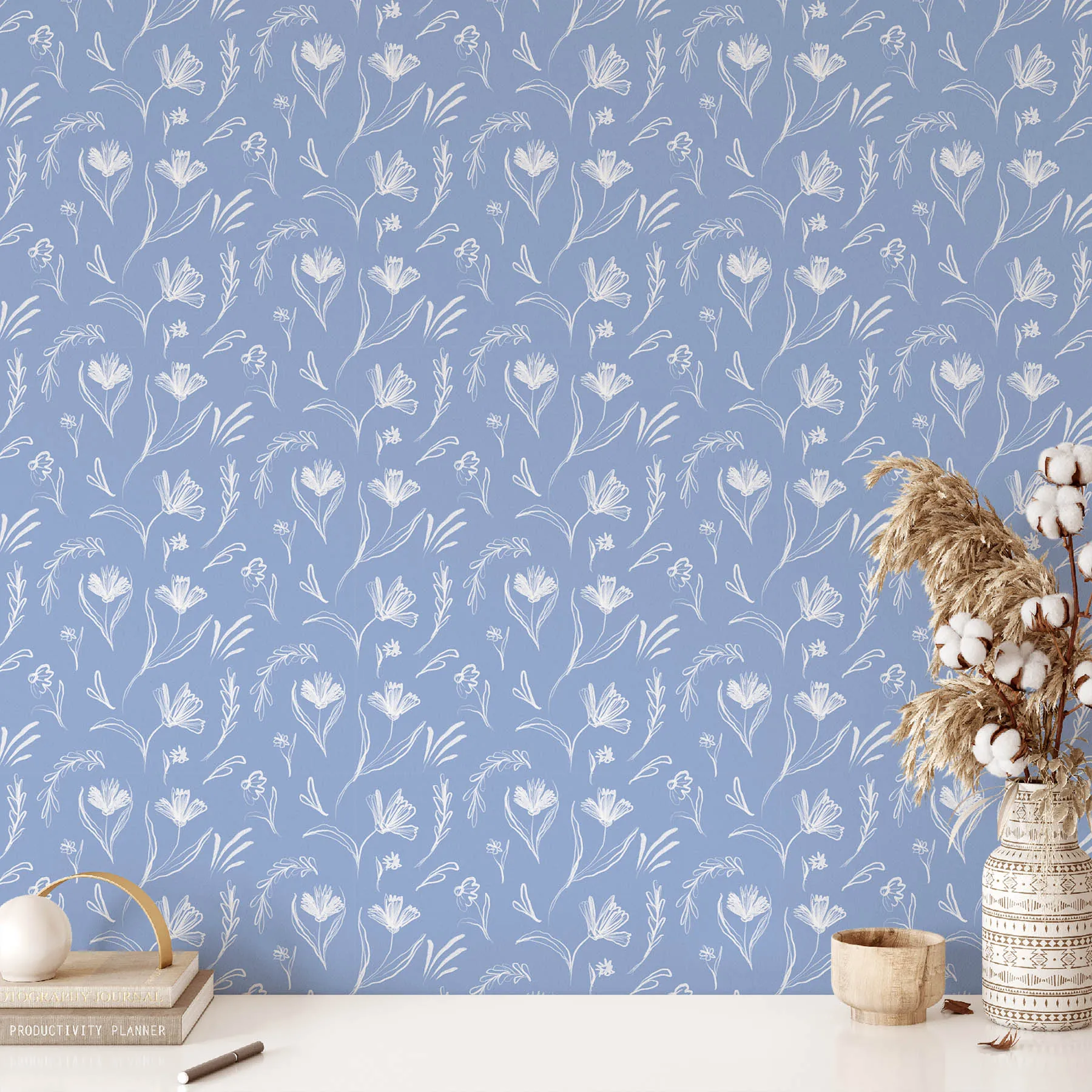 Delicate Floral Seamless Pattern 2 preview 2