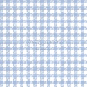 Blue Striped Checkerboard Seamless Pattern preview 1