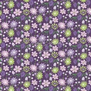 Vibrant Floral Seamless Pattern preview 1