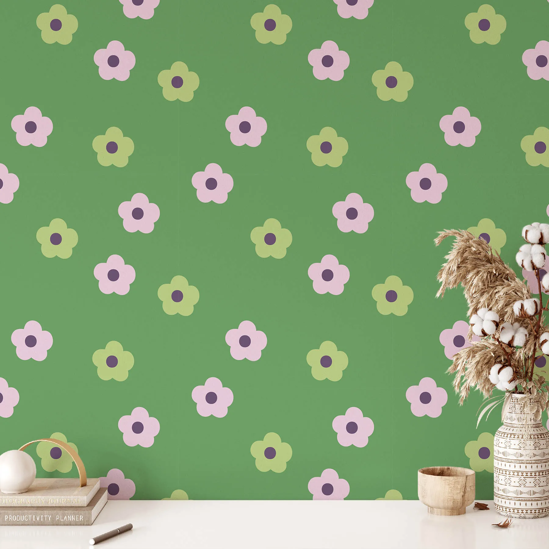 Charming Floral Seamless Pattern 2 preview 2