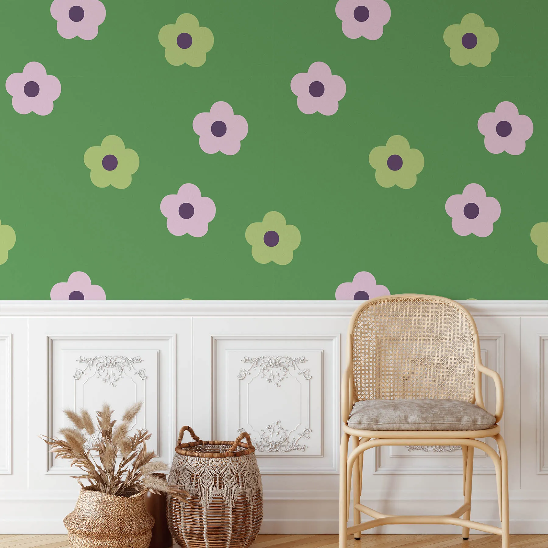 Charming Floral Seamless Pattern 2 preview 4