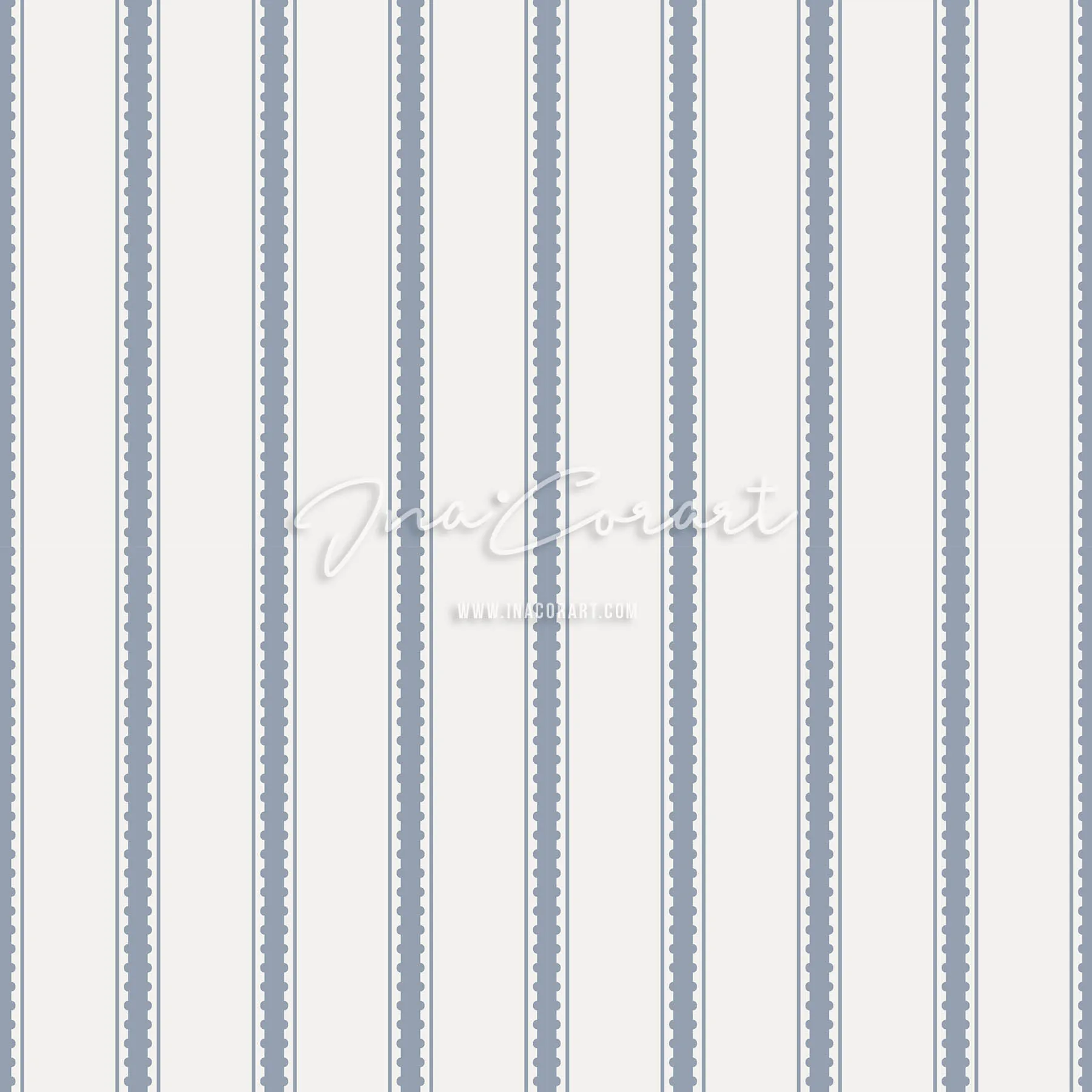 Elegant Blue Striped Seamless Pattern preview 1