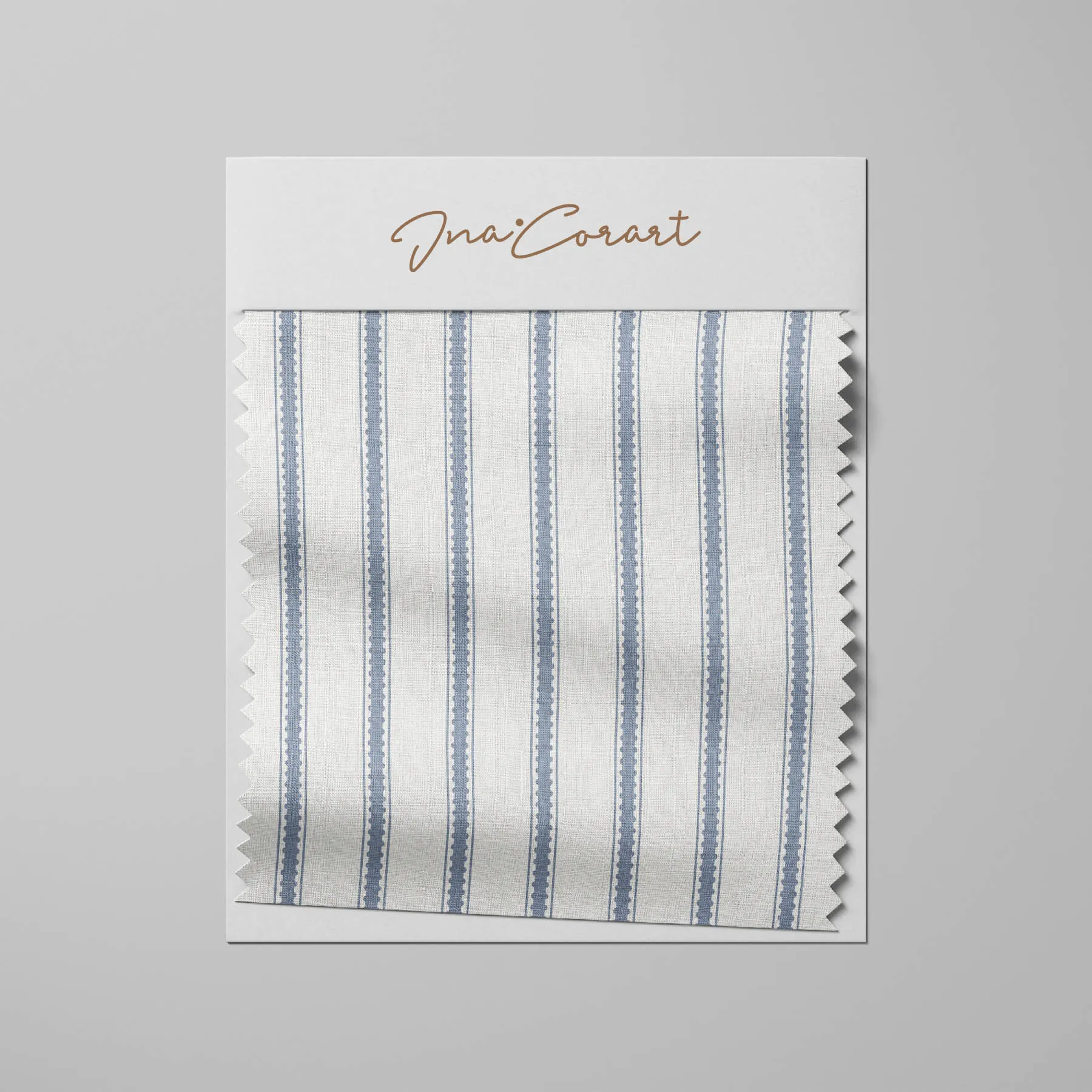 Elegant Blue Striped Seamless Pattern preview 3