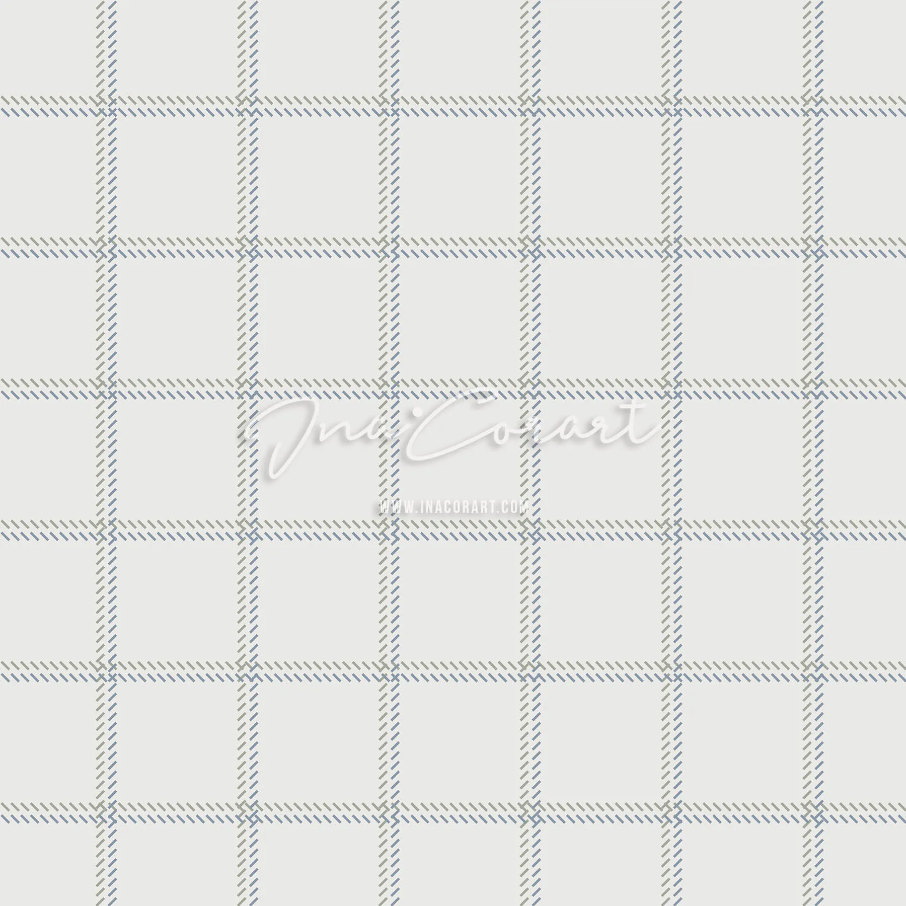 Stylish Blue and Gray Seamless Pattern preview 1
