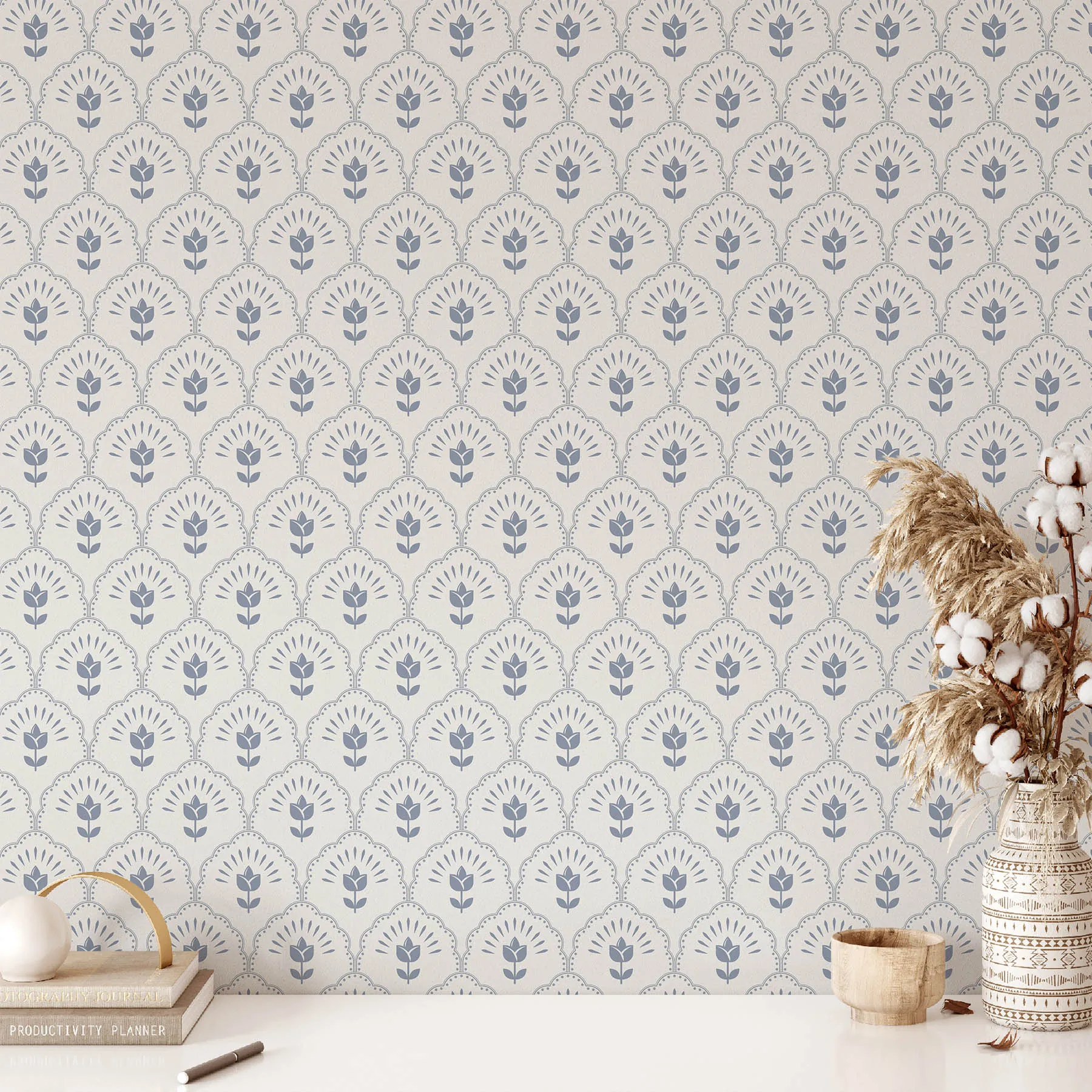 Elegant Floral Seamless Pattern 2 preview 2