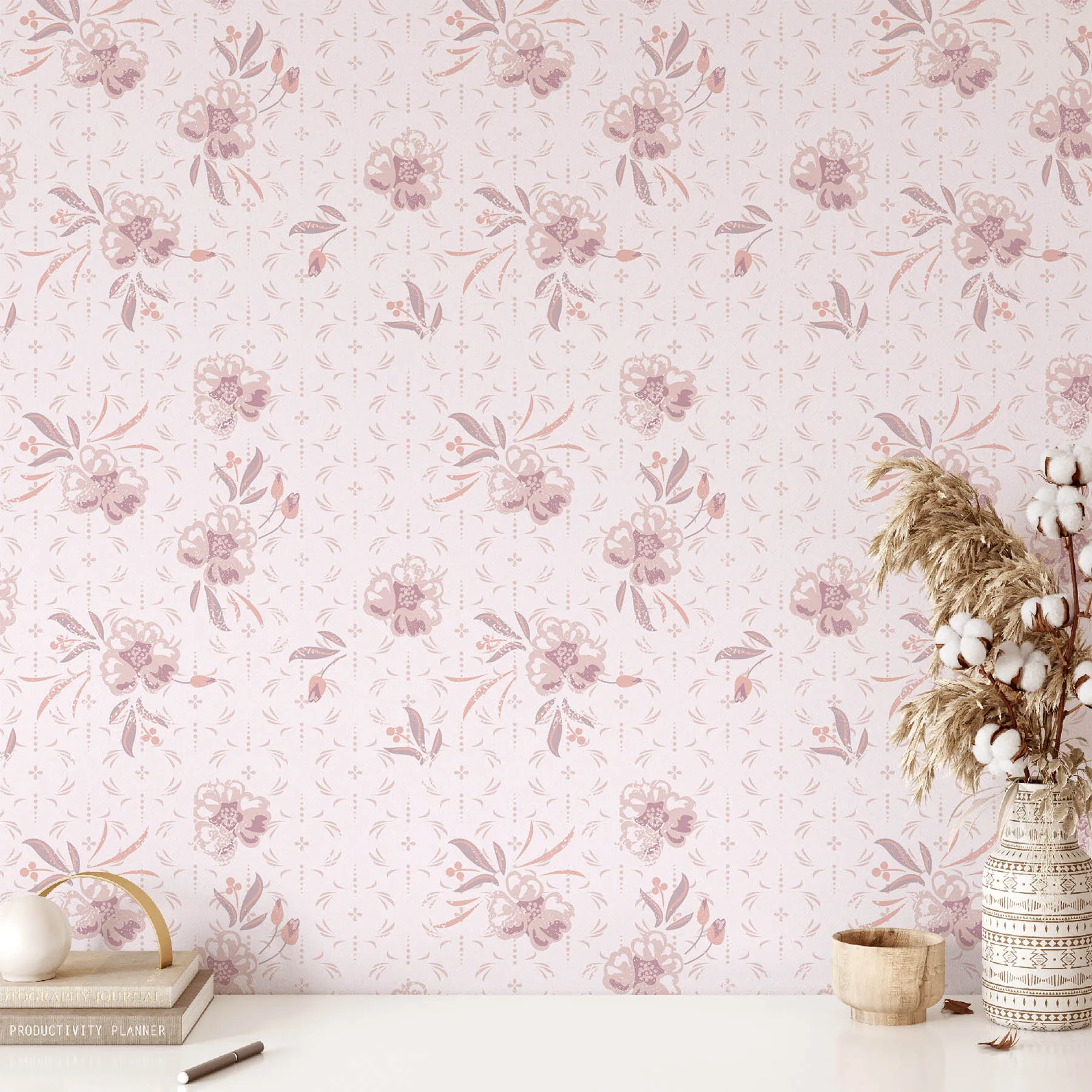 Delicate Floral Seamless Pattern 2 preview 2