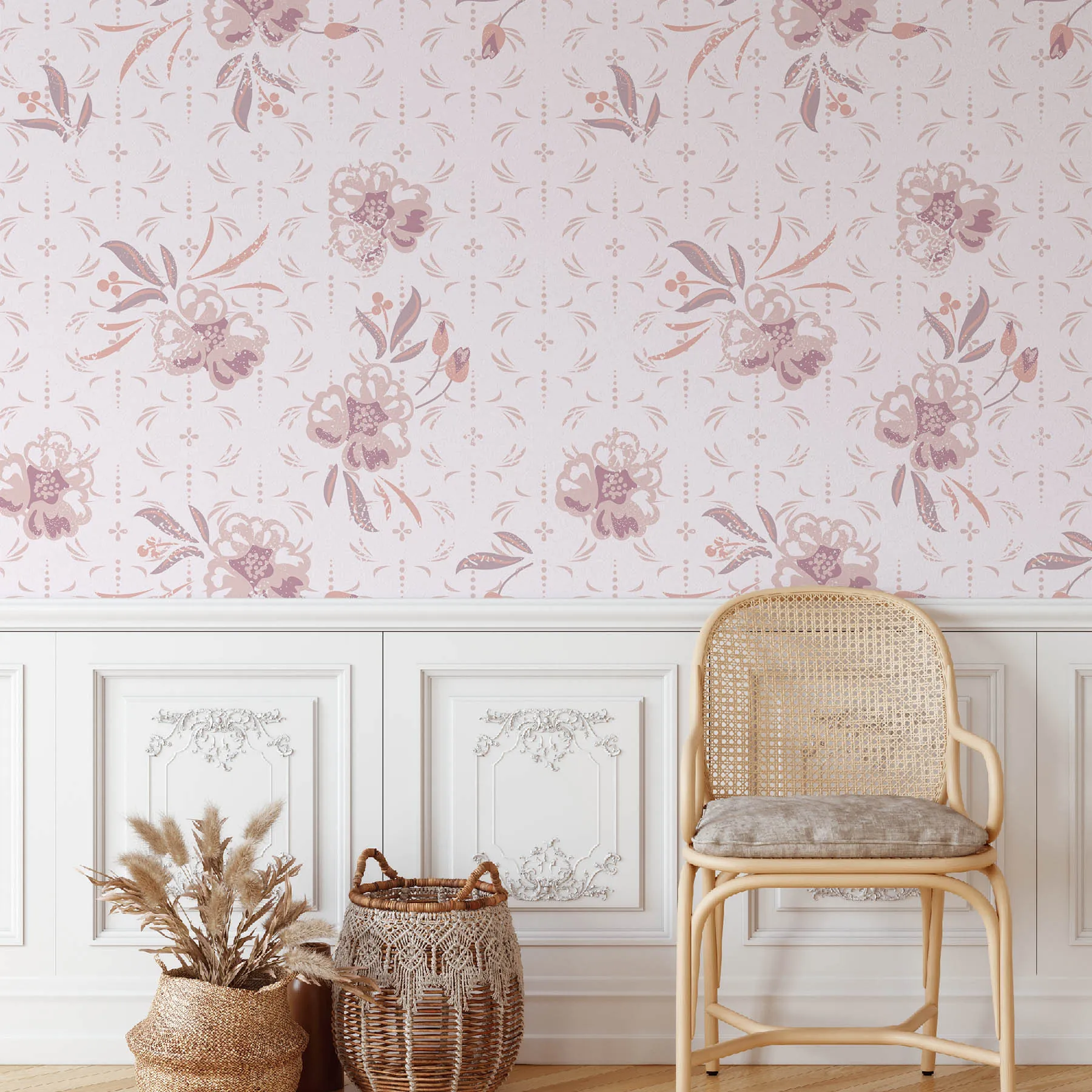 Delicate Floral Seamless Pattern 2 preview 4