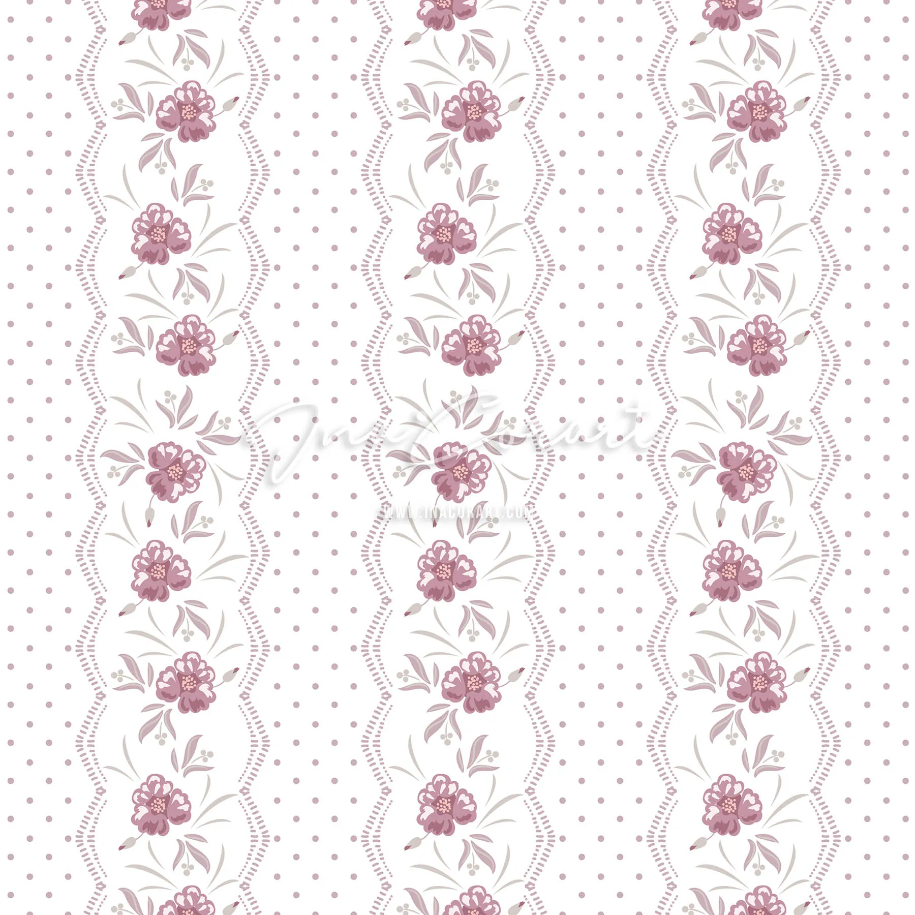 Floral Elegance Seamless Pattern preview 1