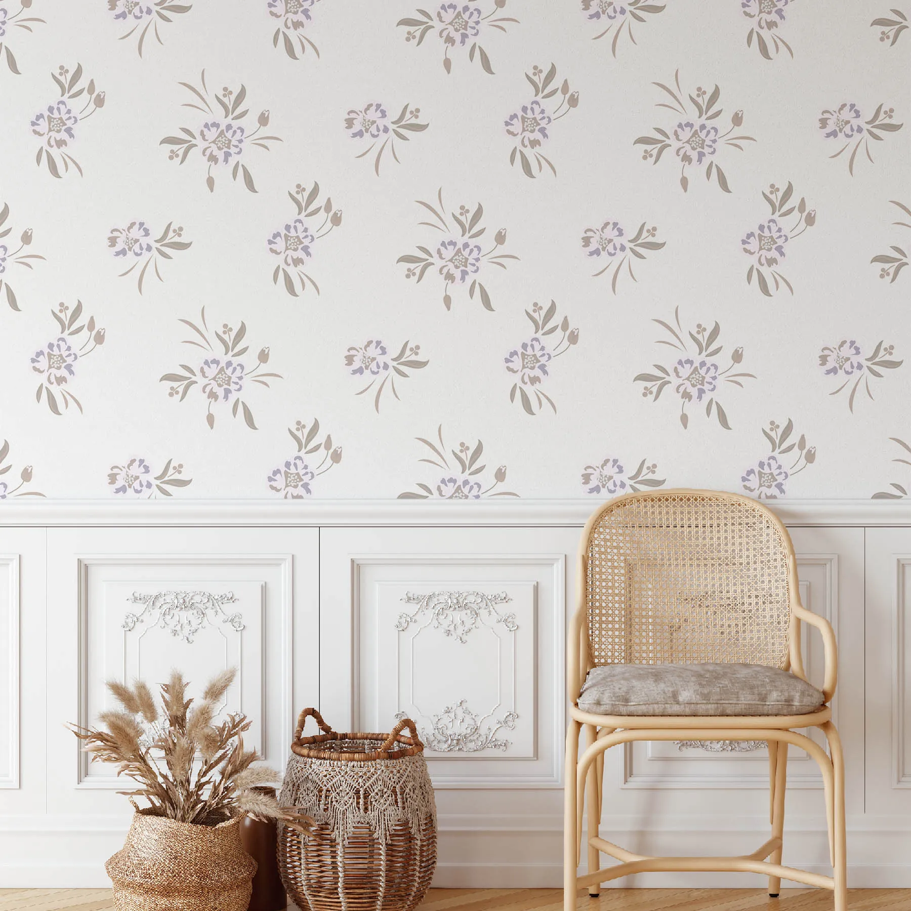 Delicate Floral Seamless Pattern preview 4