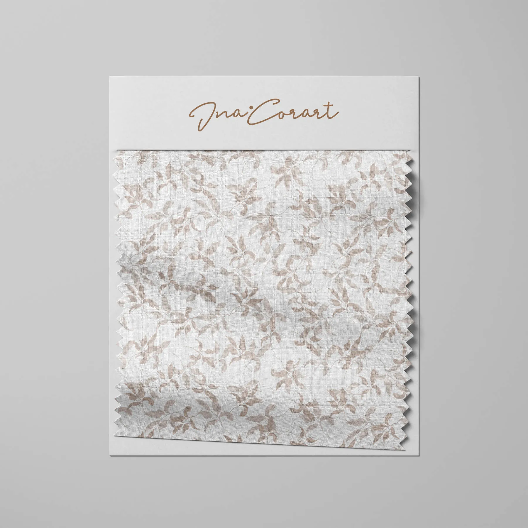 Elegant Leafy Seamless Pattern preview 3