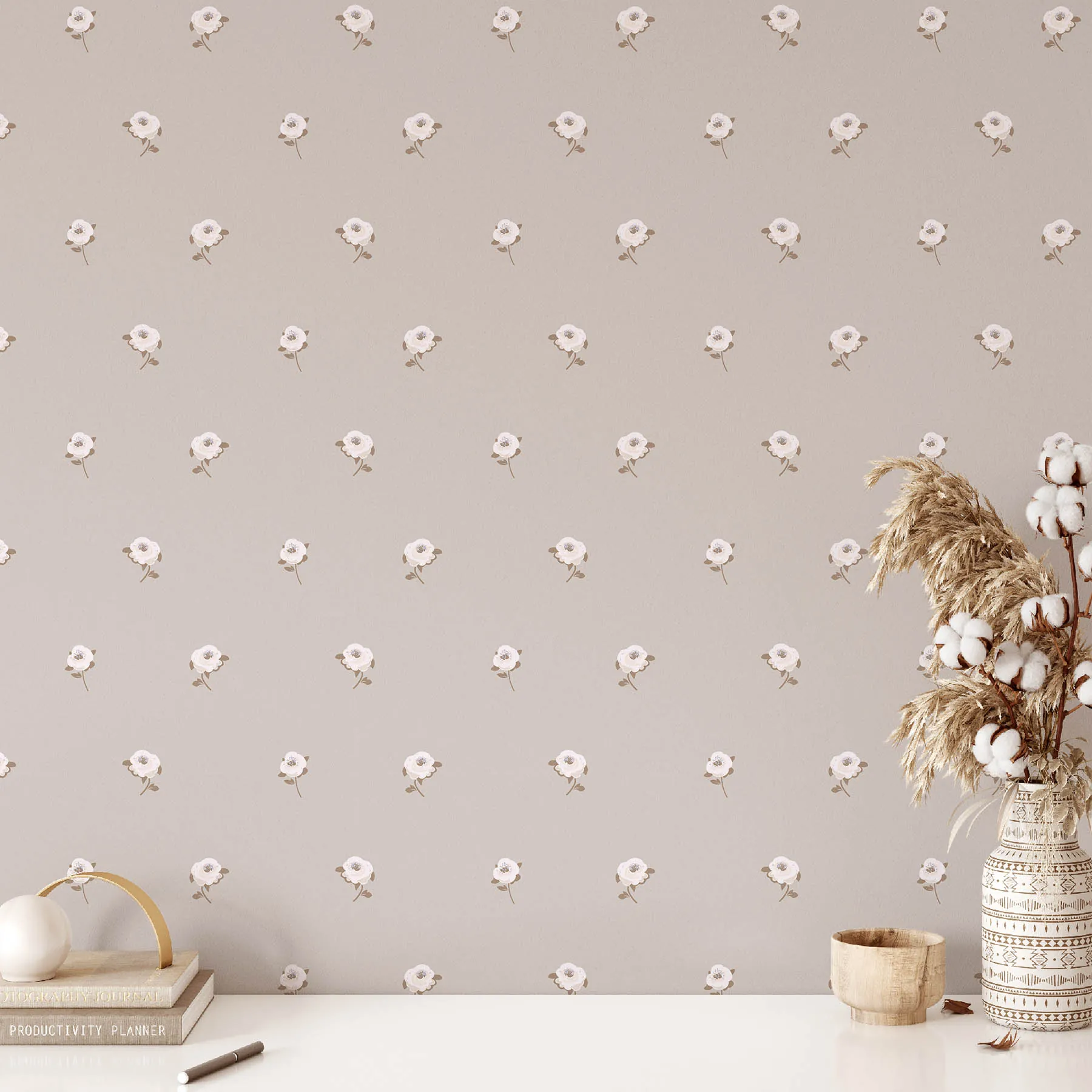 Delicate Floral Seamless Pattern 2 preview 2