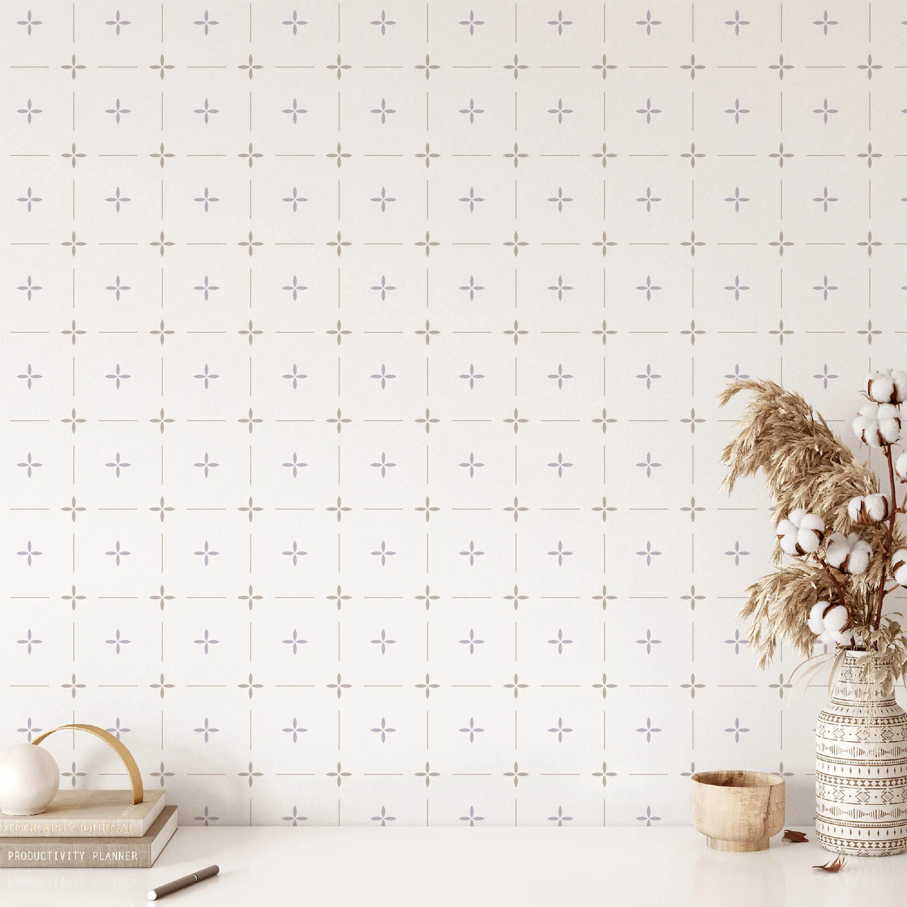 Elegant Floral Seamless Pattern 2 preview 2