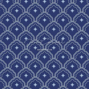 Navy Blue Star Seamless Pattern preview 1